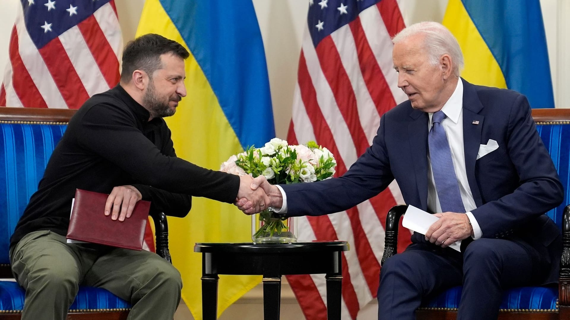 Selenskyj und Biden