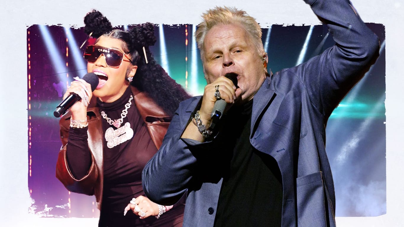 Nicki Minaj und Herbert Grönemeyer: Die Rapperin und der Musiker geben jeweils ein Konzert in Berlin.