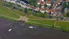 Blick auf das Ostertor- und Steintorviertel mit der Sielwallfaehre auf der Weser (Archivbild): Am Freitag wurde dort ein 20-Jähriger tot gefunden.