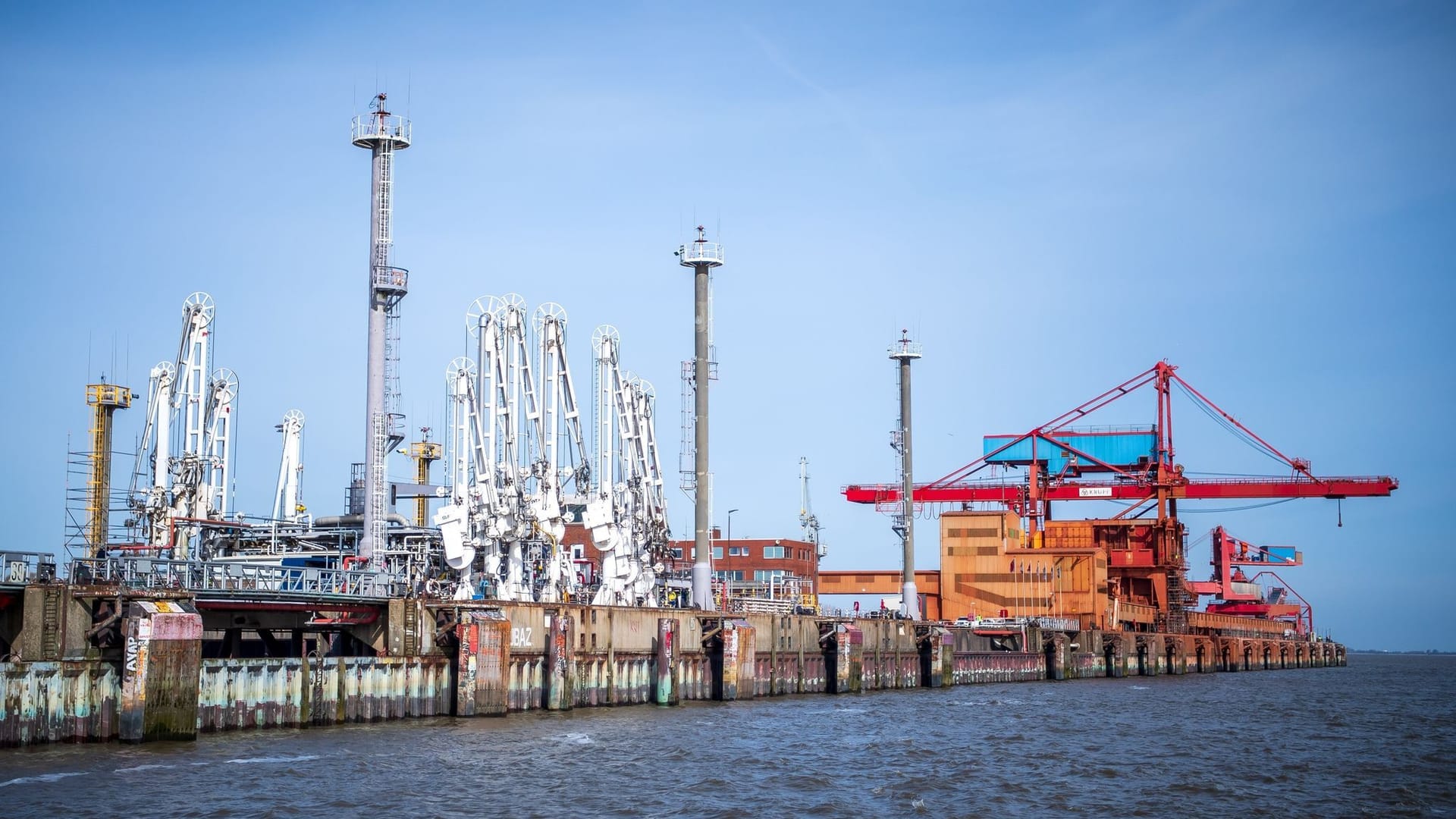 Geplantes LNG-Importterminal in Stade