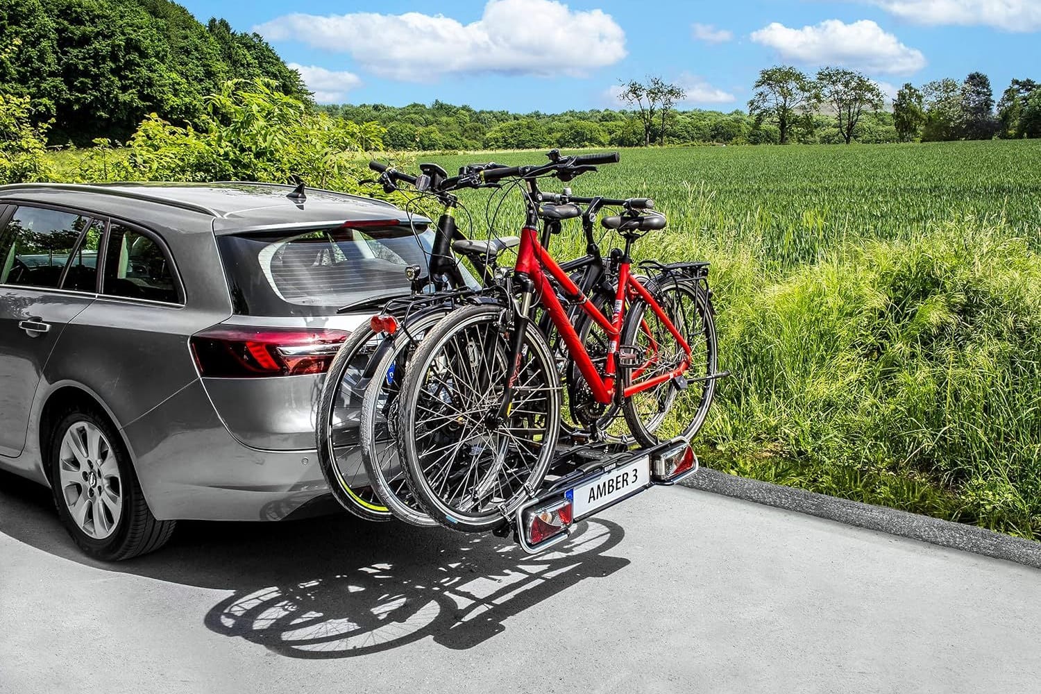 Fahrradträger im Angebot: Mit dem rekordgünstigen Fahrradträger Amber III von Eufab haben Sie Ihr Rad immer dabei.