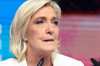 Marine Le Pen wird sich über das EU-Wahlergebnis freuen.