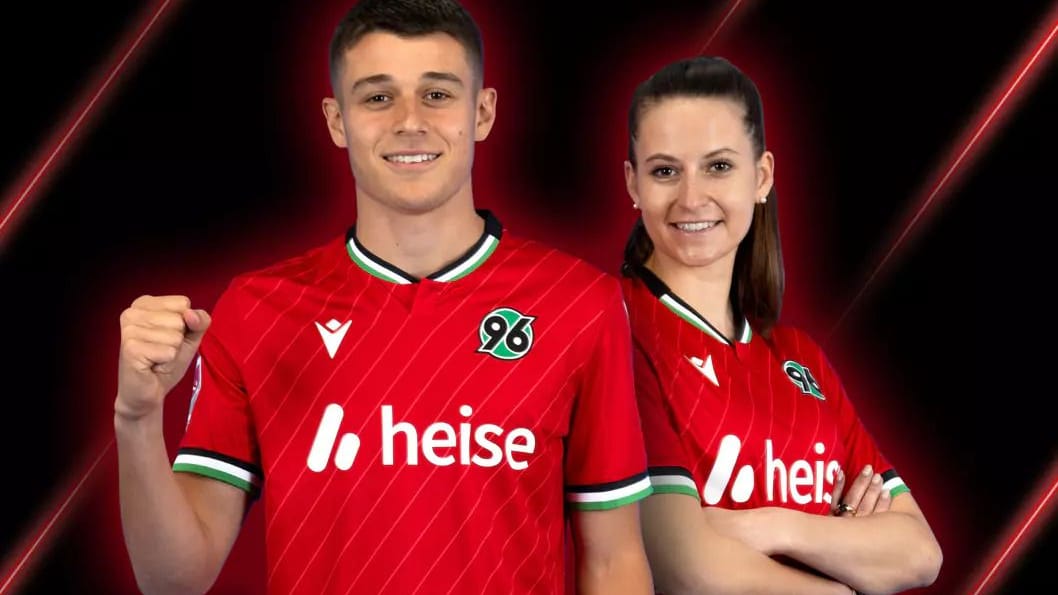 Neue Saison, neuer Sponsor: Hannover 96 wirbt auf seinen Trikots künftig für den Heise-Verlag.