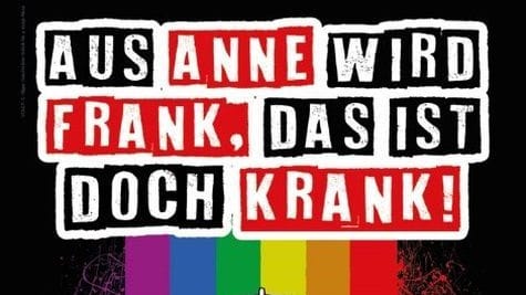 Das menschenverachtende Plakat der rechtsextremen NPD-Jugendorganisation.