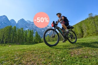 Sichern Sie sich bei Aldi jetzt ein E-Mountainbike der Marke Prophete zum Tiefpreis für weniger als 800 Euro. (Symbolbild)