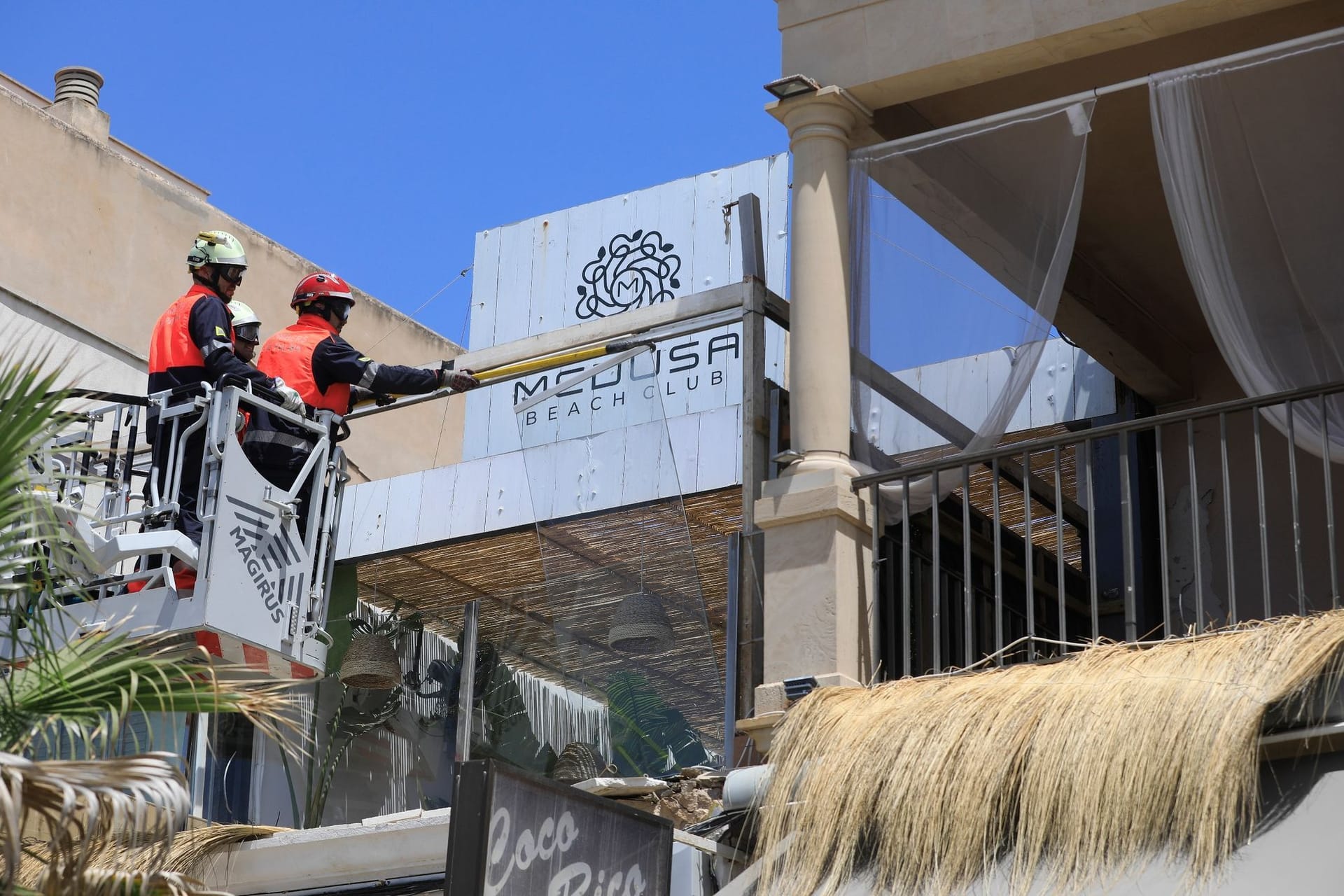 Gebäudeeinsturz auf Mallorca