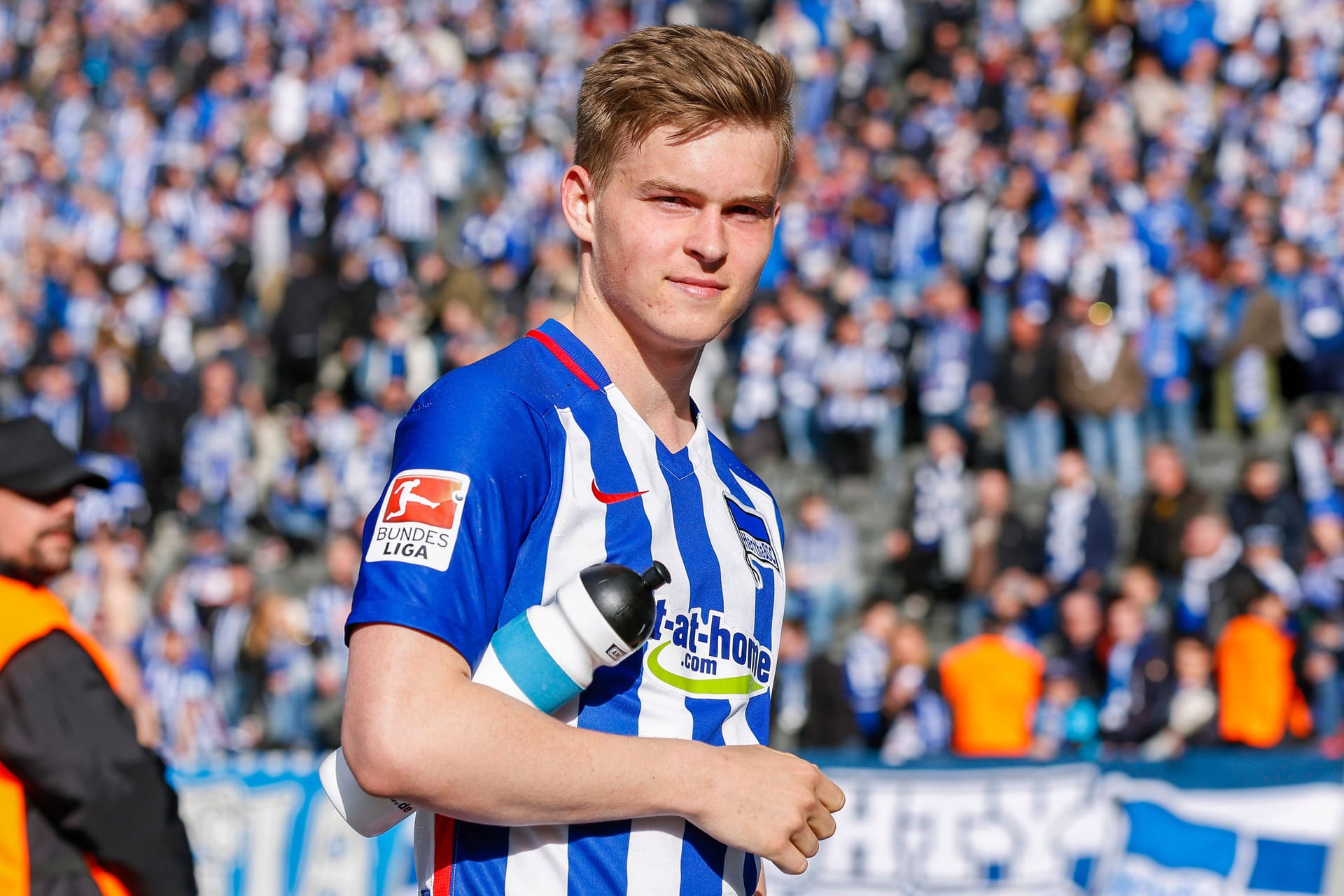 2016 stand Maximilian Mittelstädt erstmals bei einem Bundesliga-Spiel für Hertha BSC auf dem Platz.