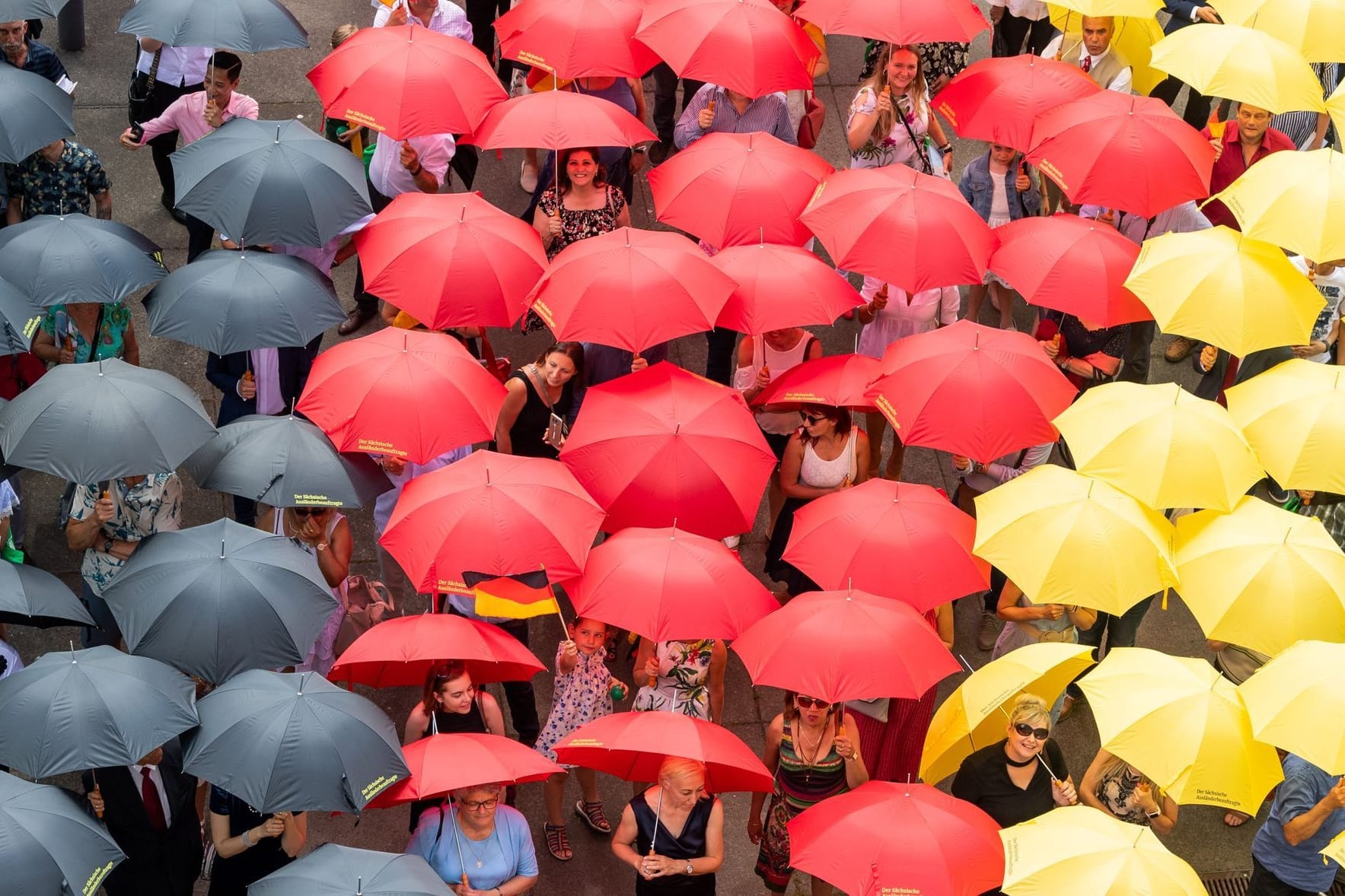 Einbürgerungsfest in Dresden