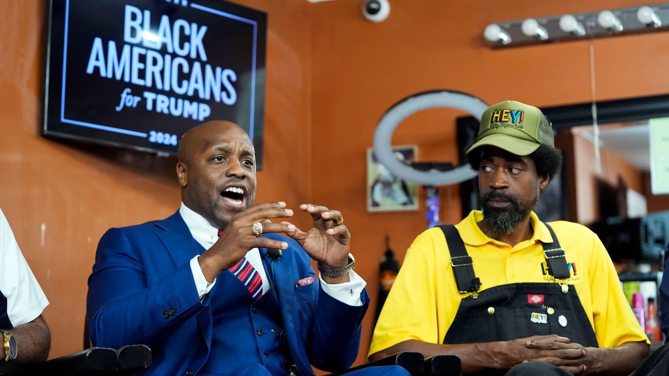 Republikaner Wesley Hunt: Er spricht bei einer Veranstaltung der Trump-Kampagne "Black American Business Leaders Round Table".