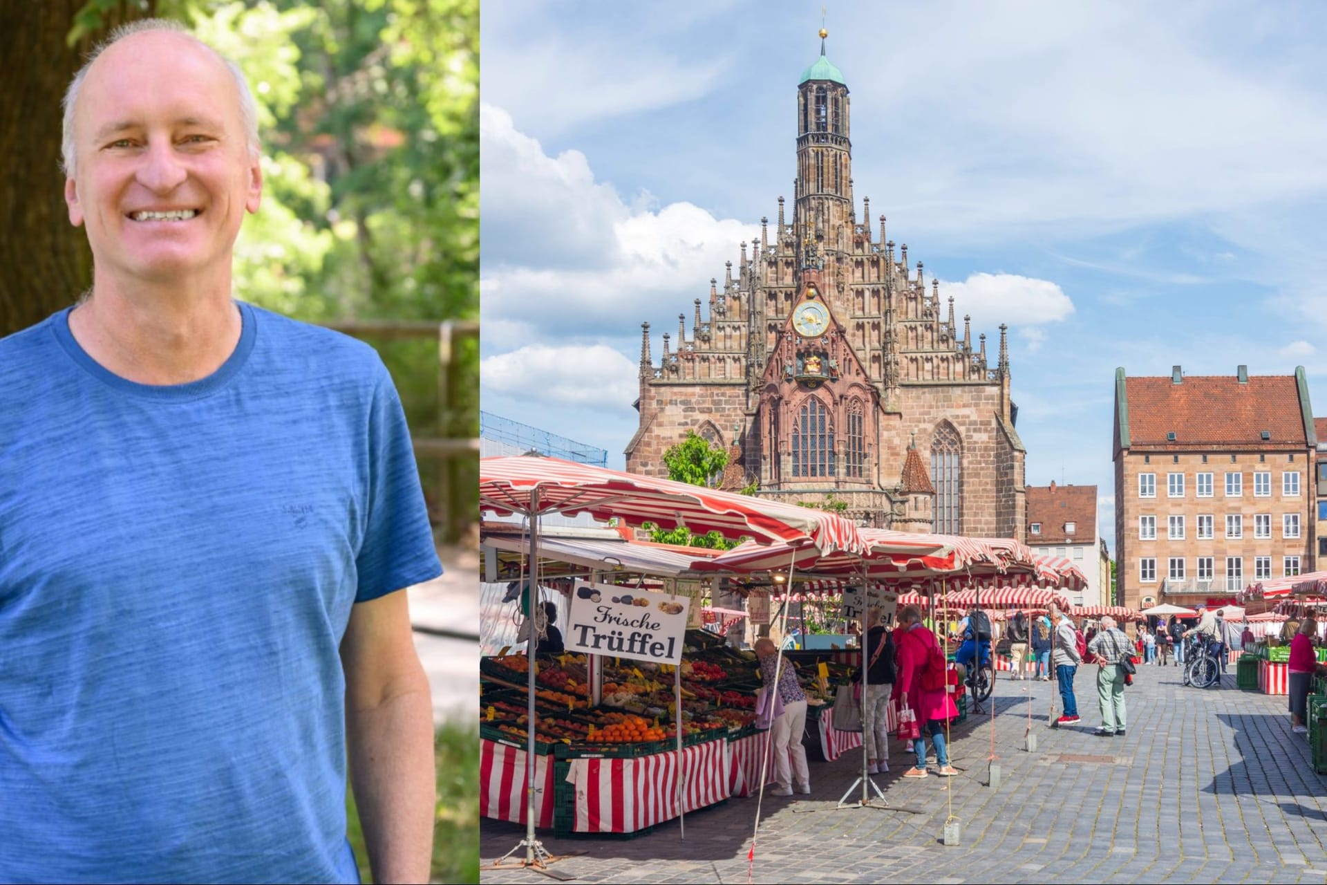 Achim Mletzko ist der Fraktionsvorsitzende der Grünen im Nürnberger Stadtrat (Archivbilder): Er zeigt sich noch immer schockiert von dem Vorgehen der Referentin.