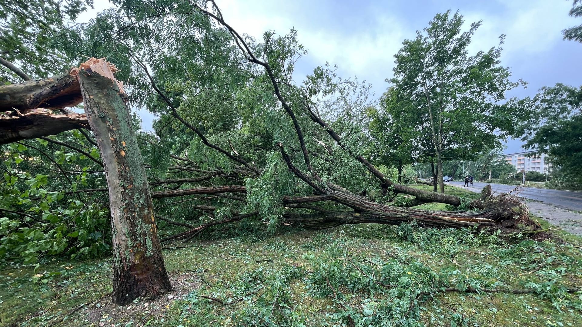 Unwetter in Gröditz