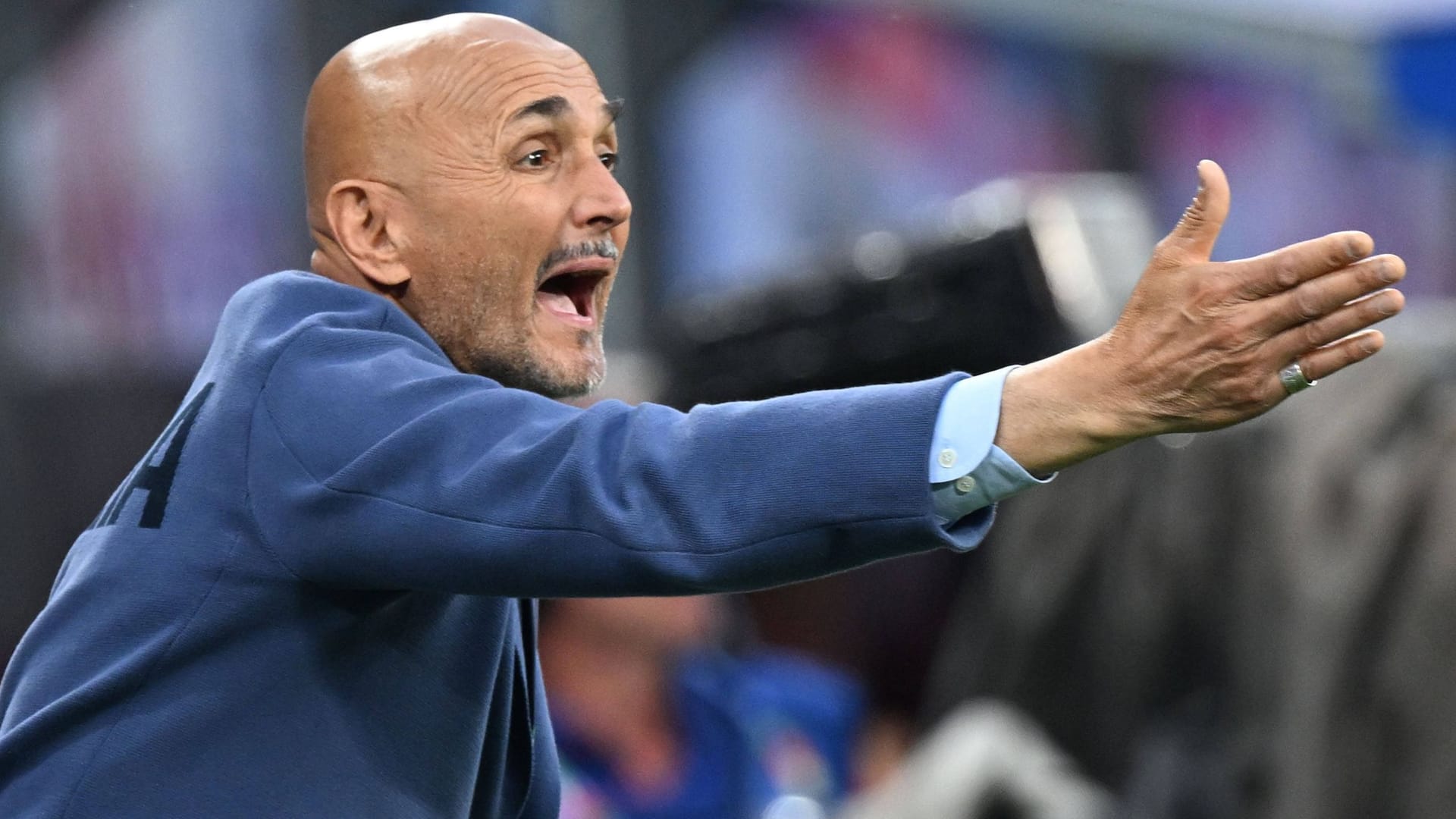 Luciano Spalletti: Der italienische Nationaltrainer ärgerte sich über die Bedenken in der Heimat.