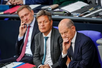 Scholz, Lindner und Habeck