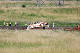 Sportflugzeug abgestürzt