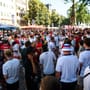 EM in Köln: Slowenen attackieren England-Fan – Polizei greift ein