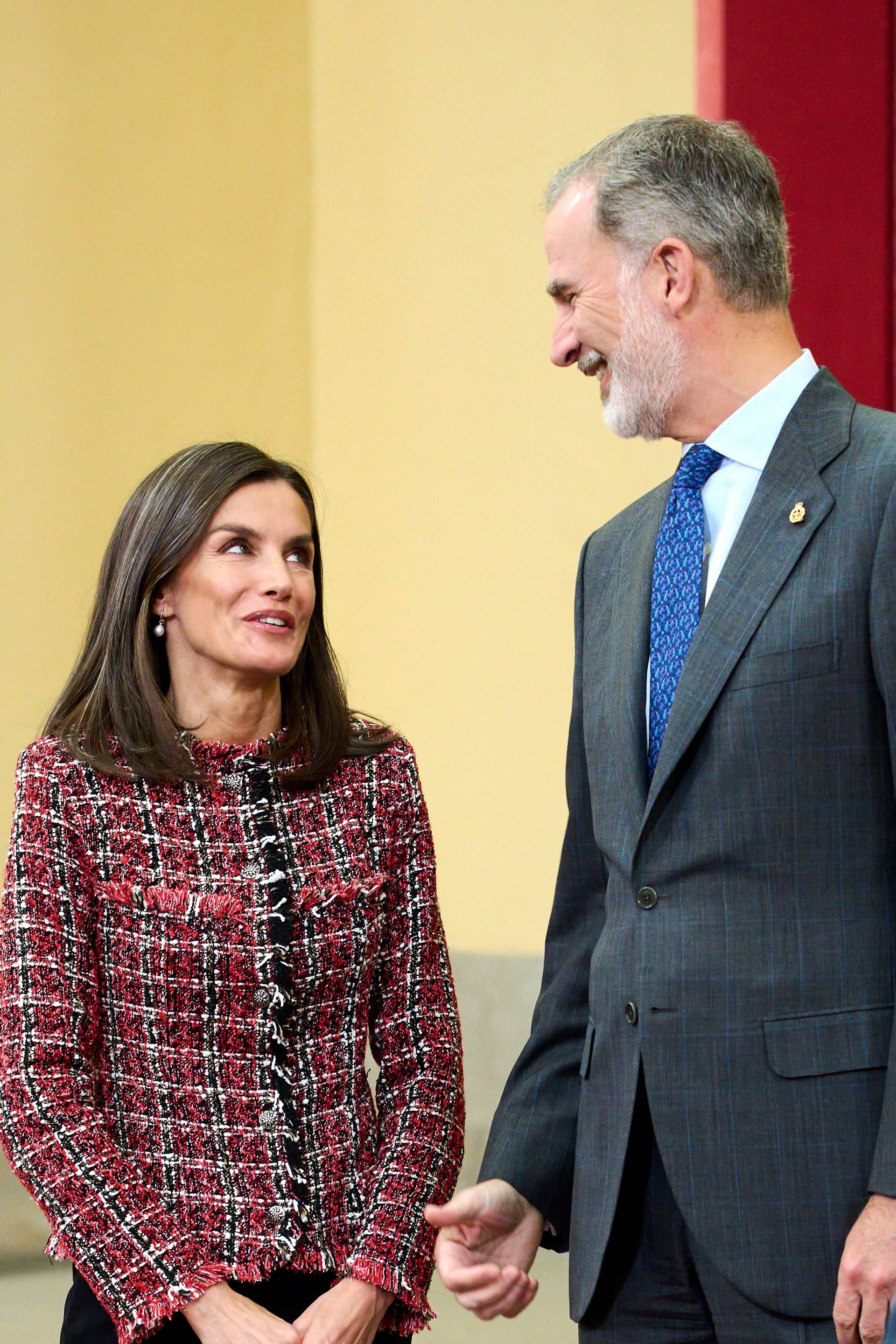 Königin Letizia und König Felipe bei einem Event in Madrid