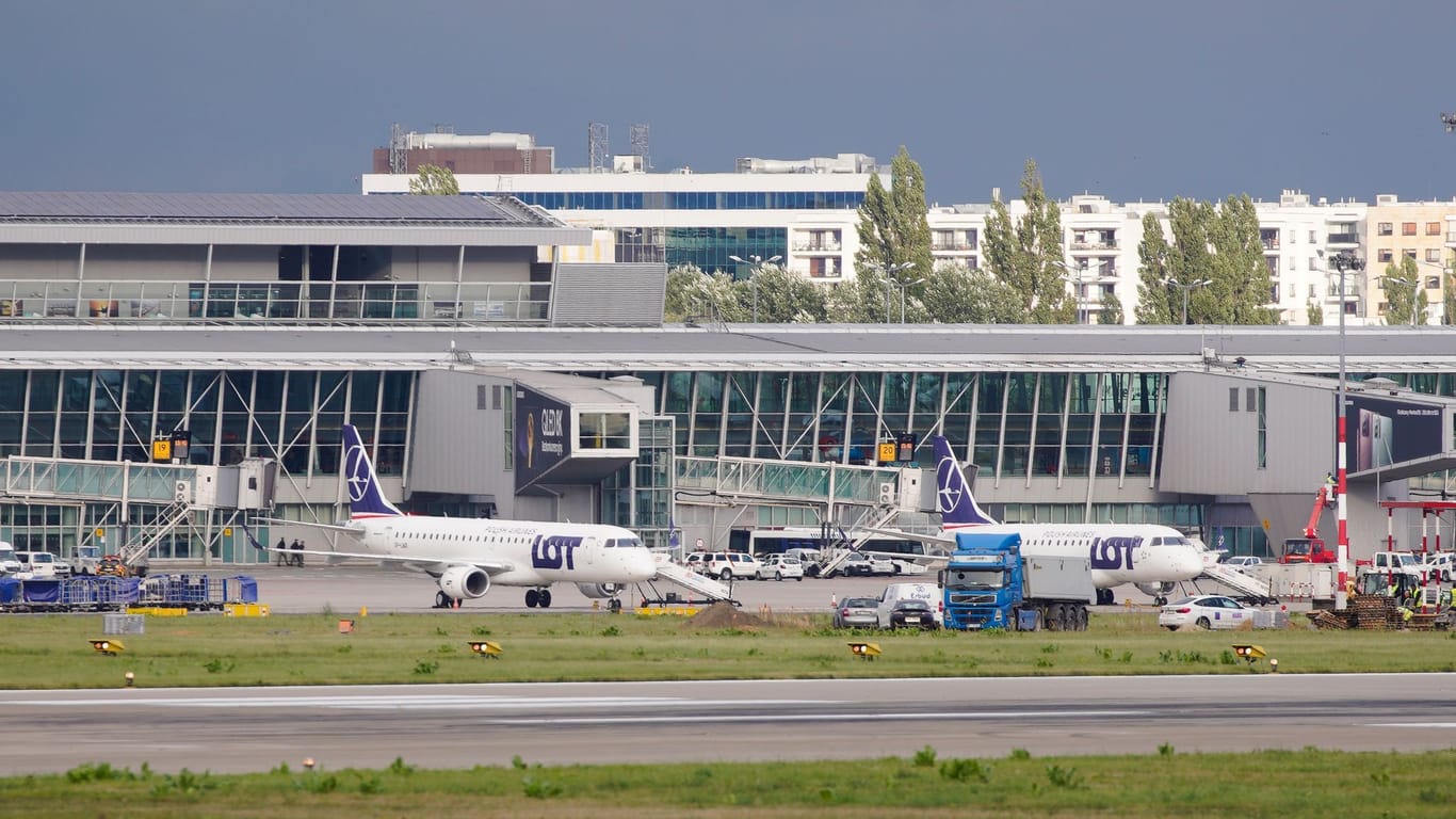 Chopin-Flughafen in Warschau