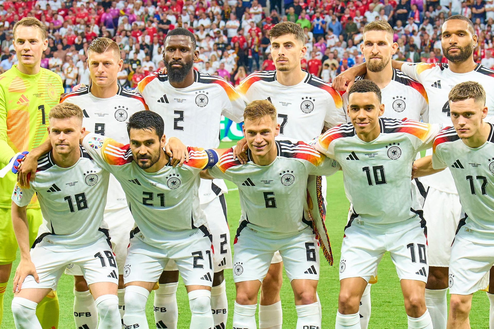 Steht vor der nächsten Hürde im EM-Achtelfinale: Die DFB-Elf.