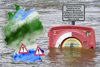Wetter sorgt für weitere Überschwemmungen im Süden Deutschlands
