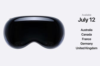 Die "Apple Vision Pro" kommt im Juli nach Deutschland.