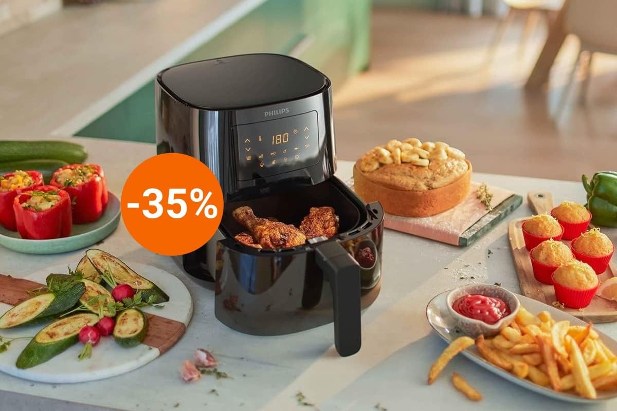 Sichern Sie sich heute den beliebten Airfryer von Philips zum absoluten Tiefstpreis. So günstig gab es das Modell noch nie!