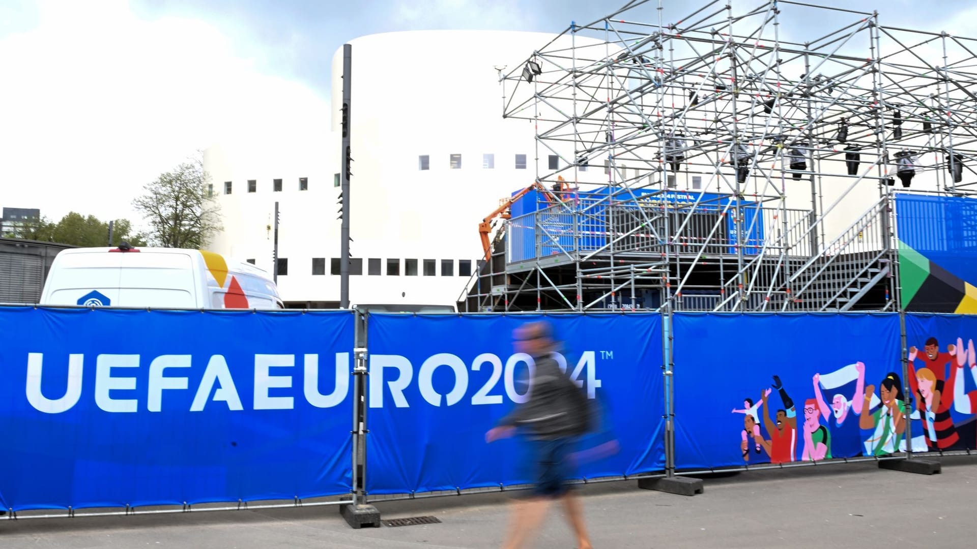 Fan-Zone zur Fußball-EM