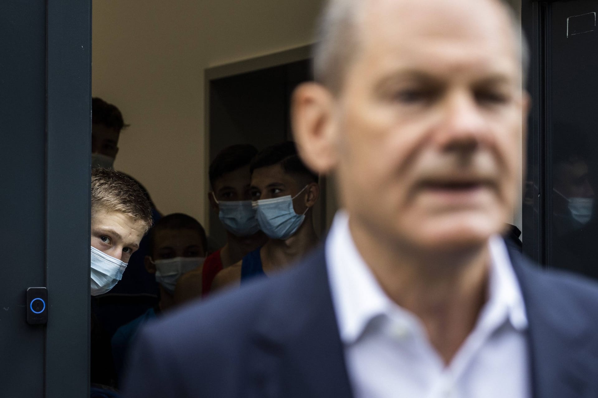 Olaf Scholz als SPD-Kanzlerkandidat auf Wahlkampftour (Archivbild).