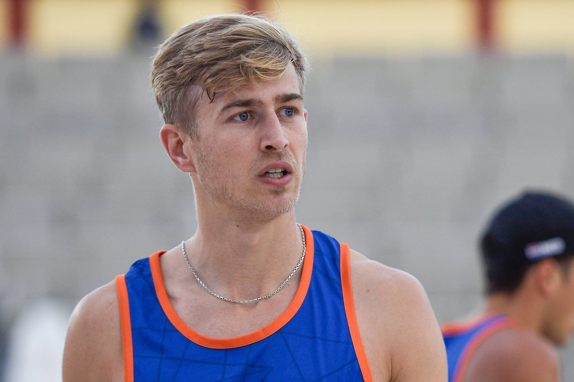 Steven van de Velde: Er wird die Niederlande im Beachvolleyball vertreten.