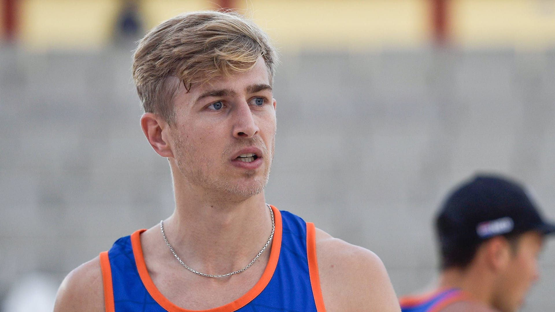 Steven van de Velde: Er wird die Niederlande im Beachvolleyball vertreten.