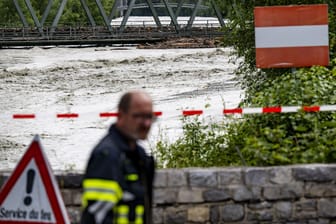 Nach Unwettern in der Schweiz