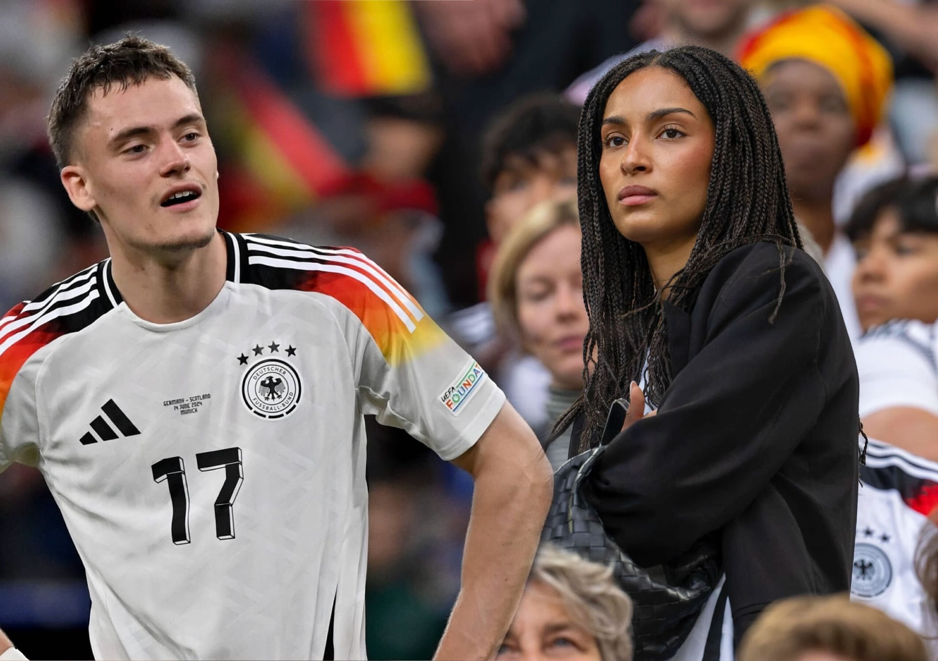 Florian Wirtz und Aaliyah: Seit Herbst 2022 sind sie ein Paar.