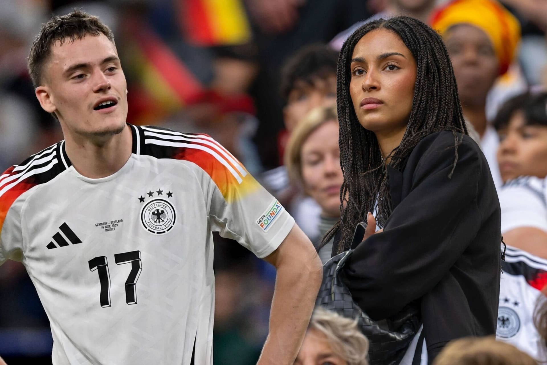 Florian Wirtz und Aaliyah: Seit Herbst 2022 sind sie ein Paar.