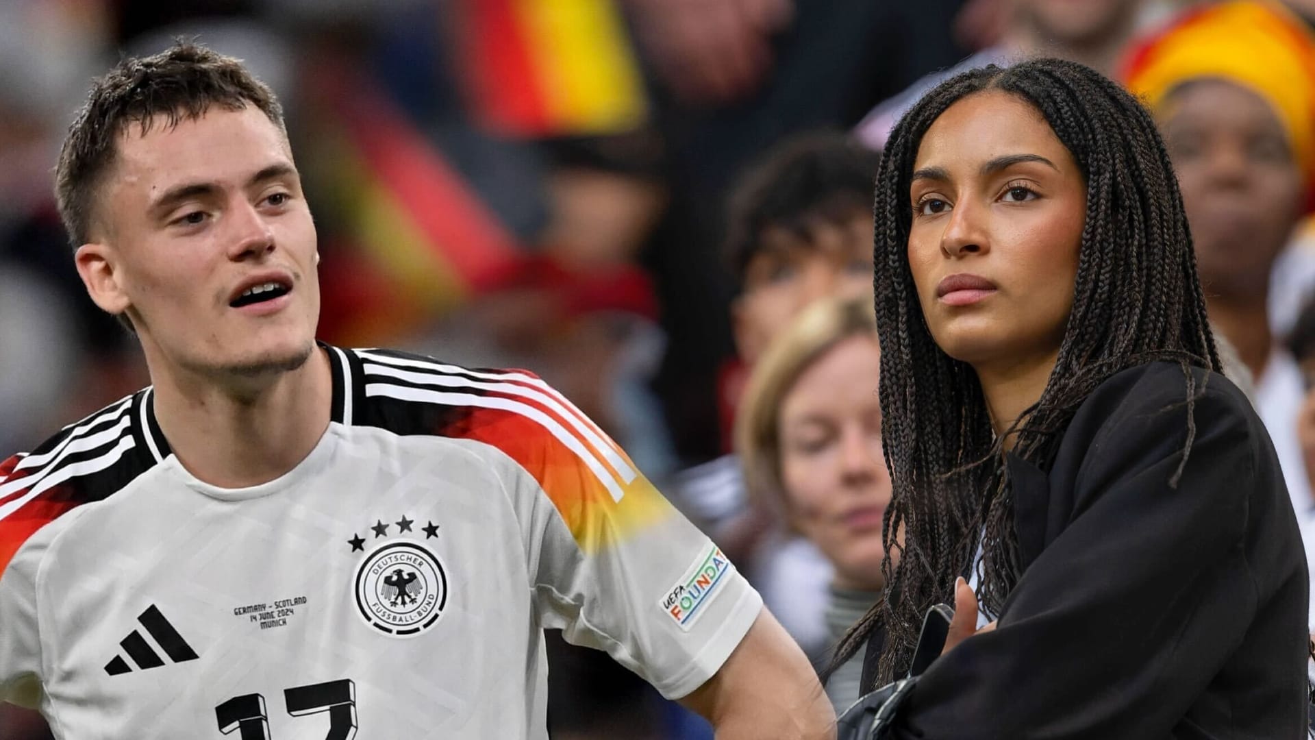 Florian Wirtz und Aaliyah: Seit Herbst 2022 sind sie ein Paar.