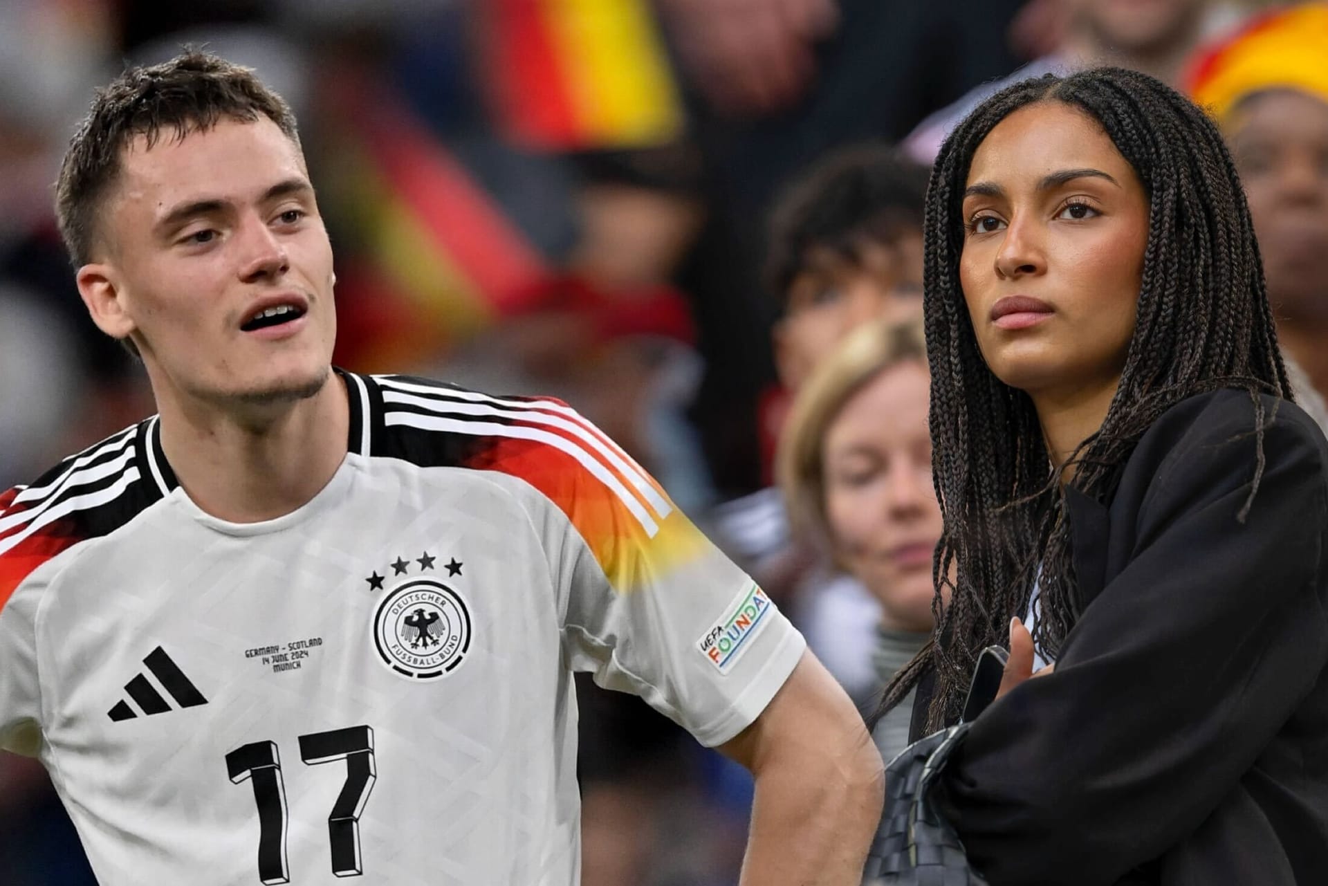 Florian Wirtz und Aaliyah: Seit Herbst 2022 sind sie ein Paar.