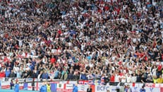 Chaos in Gelsenkirchen nach England-Spiel