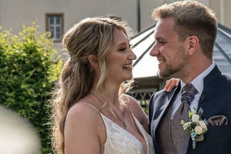 "Hochzeit auf den ersten Blick": Jaqueline und Peter lernten sich erst vor dem Traualtar kennen.