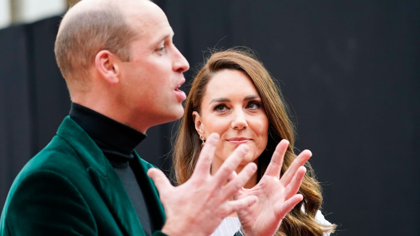 Prinz William: Seine Frau Kate ist an Krebs erkrankt.