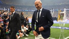 Kuriose Kleider-Panne bei Zinédine Zidane