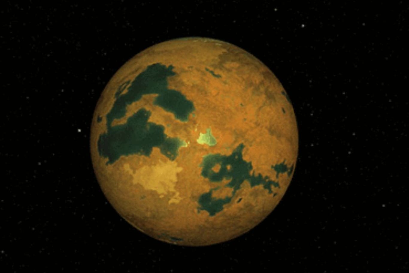 Künstlerische Darstellung des Planeten "HD 26965", der 2018 das erste Mal vermutet wurde.