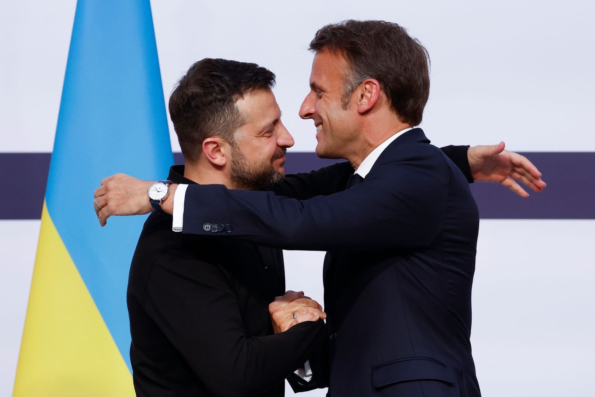 Selenskyj und Macron