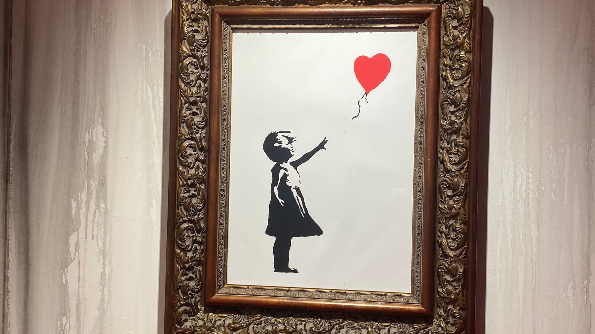 Banksys wohl bekanntestes Werk: "Girl with Balloon".