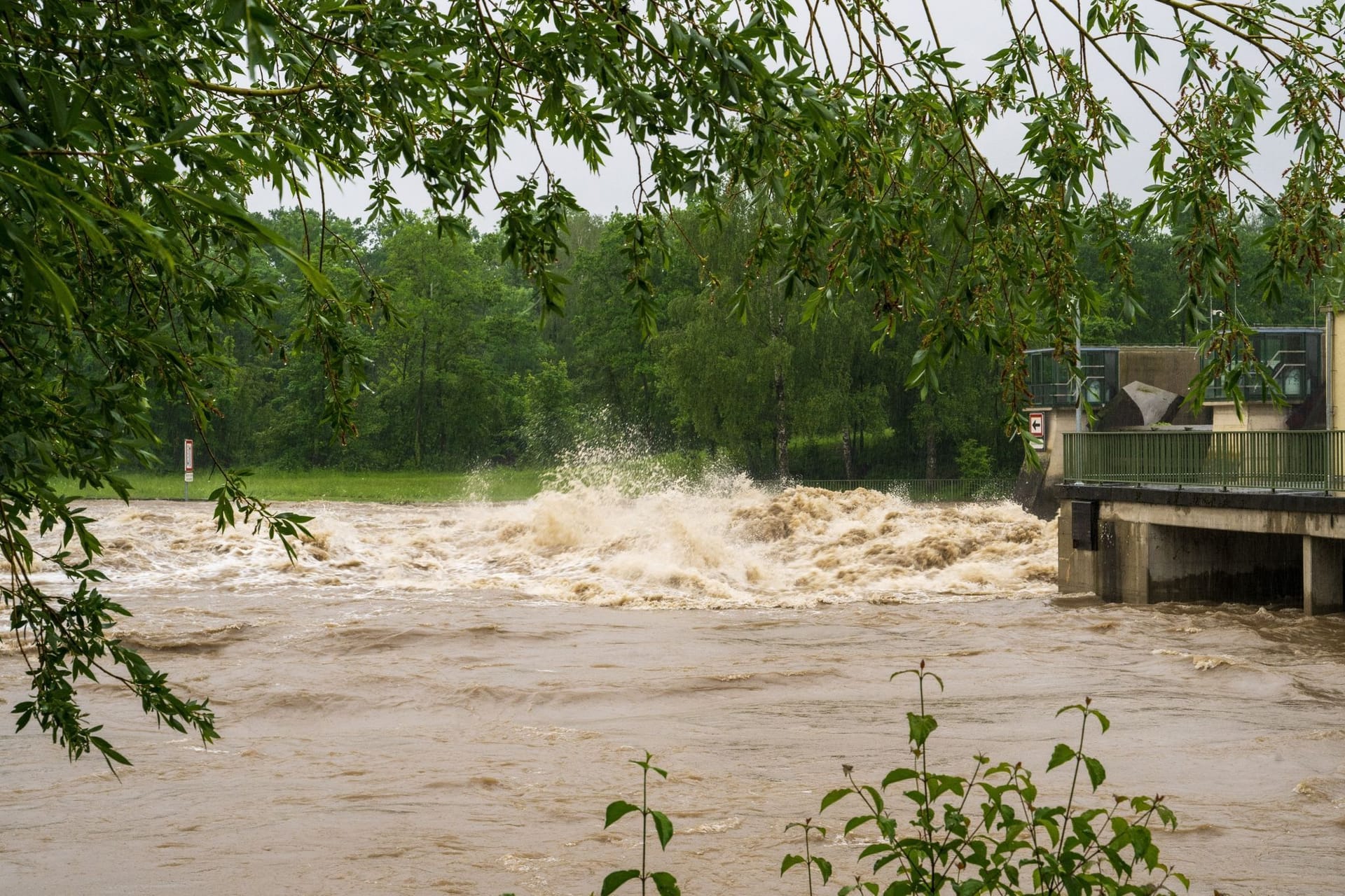 Hochwasser in Günzburg