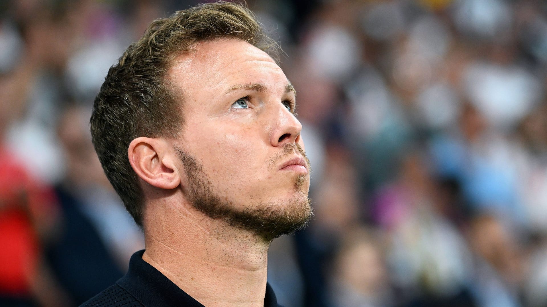 Julian Nagelsmann: Der Bundestrainer nach dem Spiel gegen die Schweiz in Frankfurt.