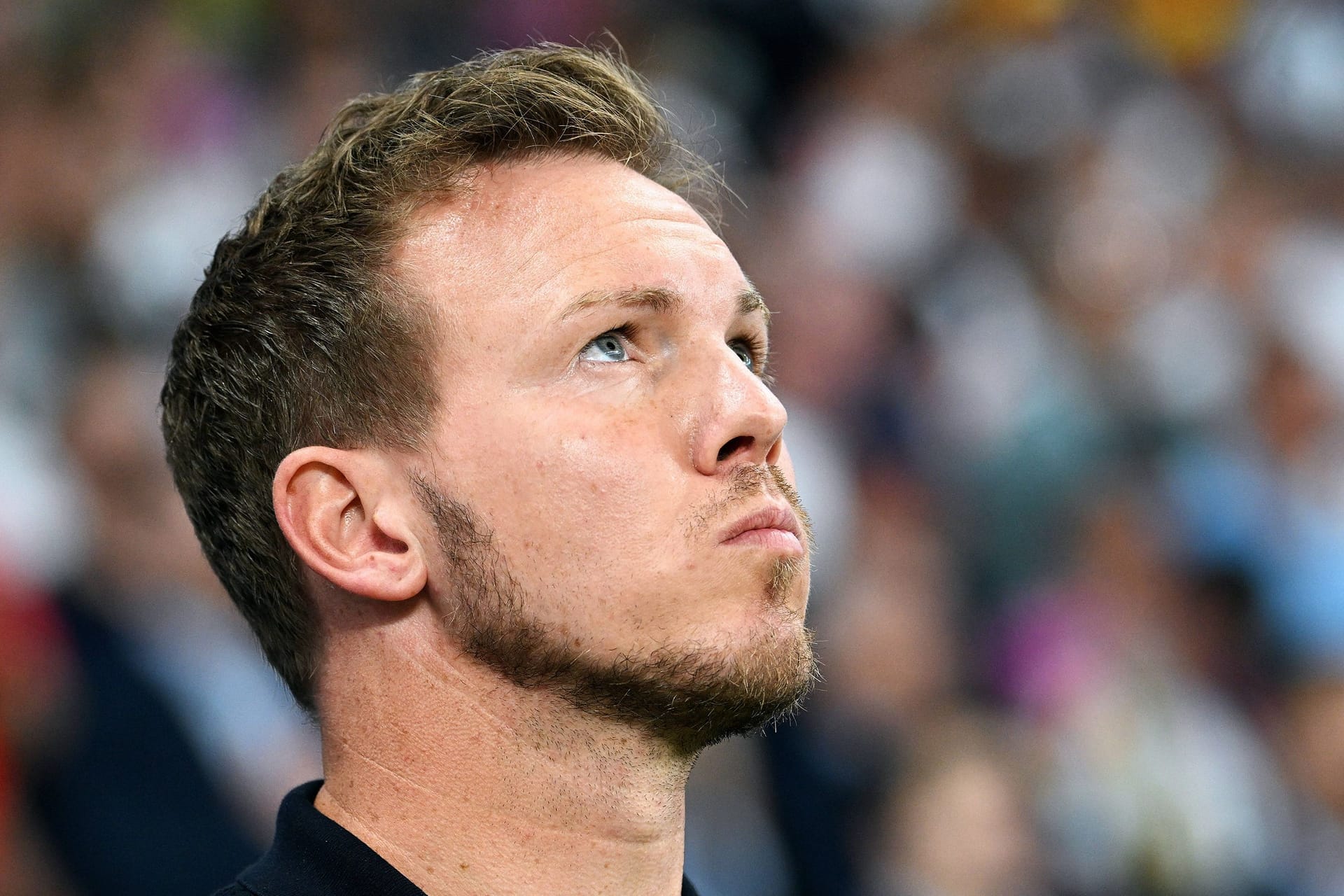 Julian Nagelsmann: Der Bundestrainer nach dem Spiel gegen die Schweiz in Frankfurt.