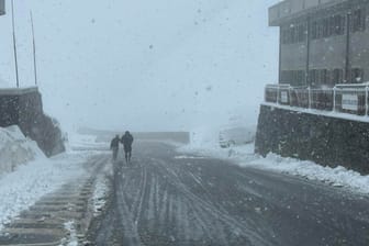 In Südtirol hat es einen Wintereinbruch mit viel Neuschnee gegeben.