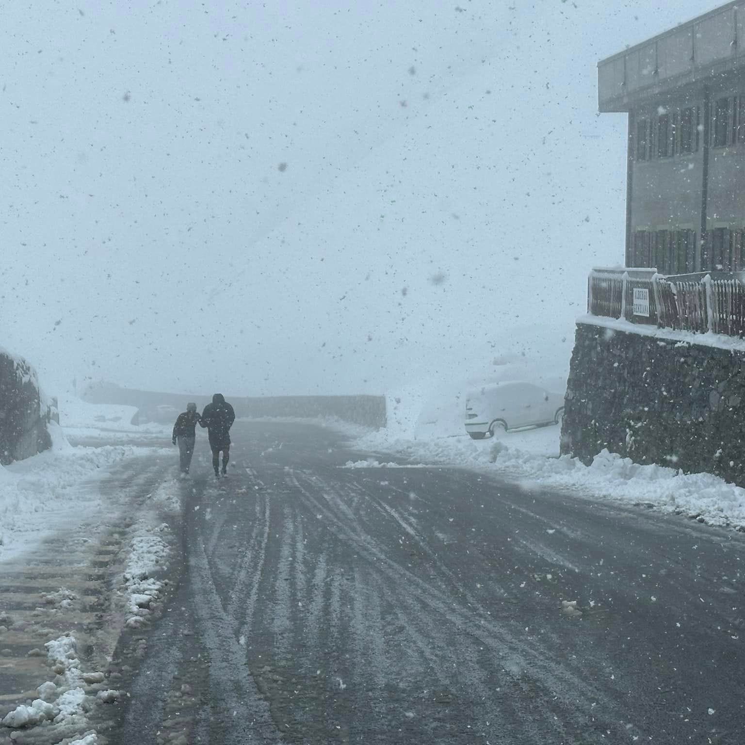 In Südtirol hat es einen Wintereinbruch mit viel Neuschnee gegeben.