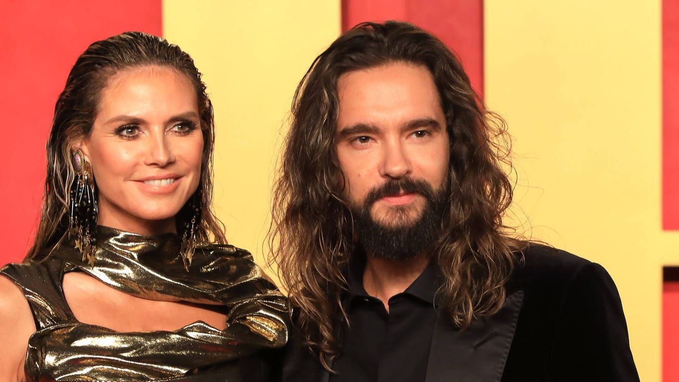 Heidi Klum und Tom Kaulitz: Das Model und der Musiker machten einen Trip ans Meer.