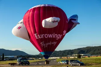 Dieser Ballon fliegt über Mallorca. Zumindest, wenn er gebraucht und gebucht wird.