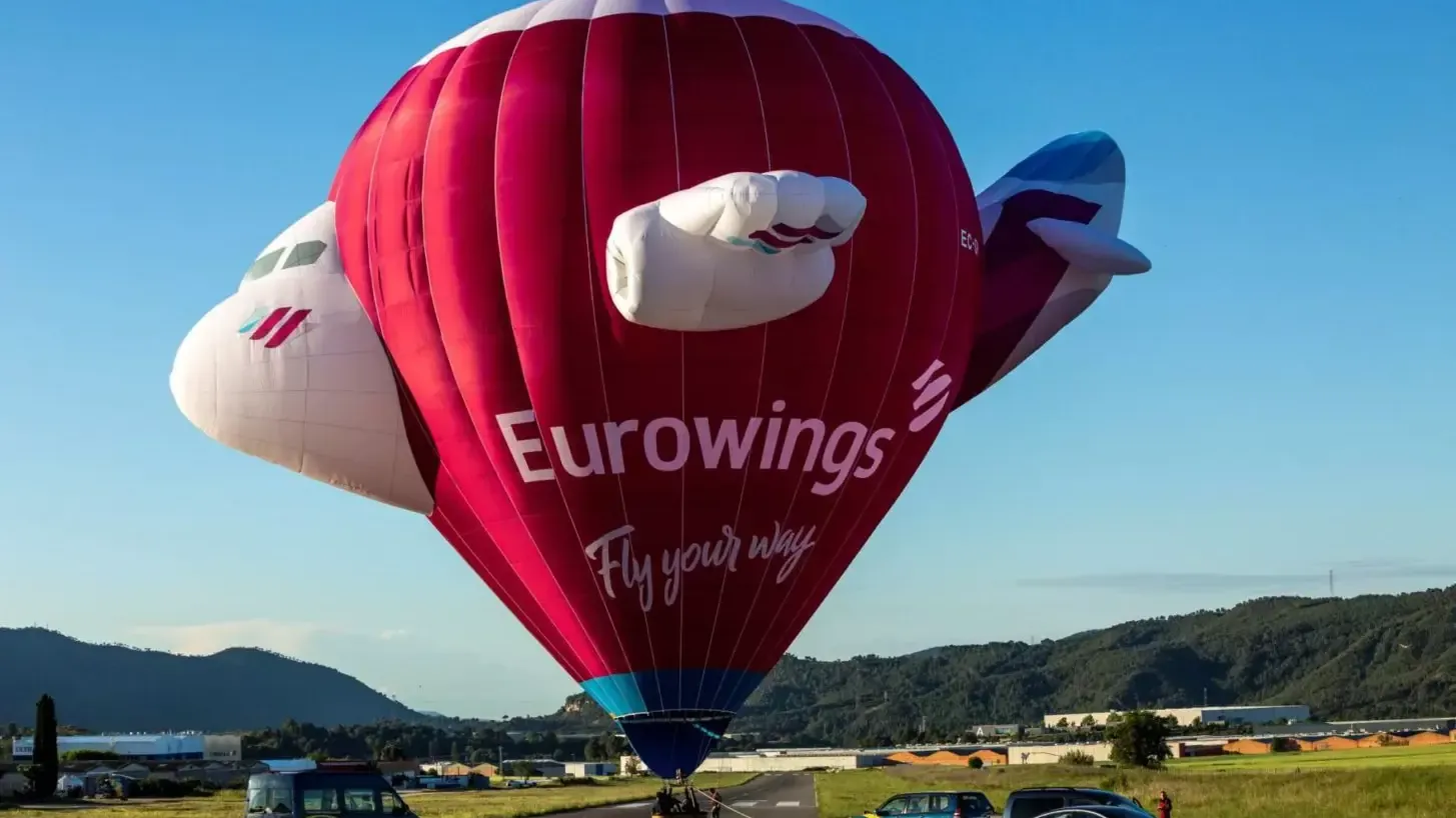 Dieser Ballon fliegt über Mallorca. Zumindest, wenn er gebraucht und gebucht wird.