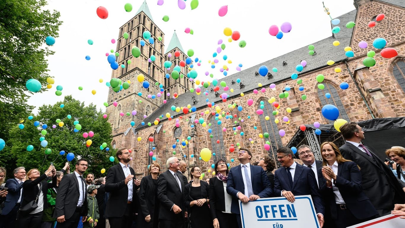 Gedenkfeier zum fünften Todestag von Walter Lübcke